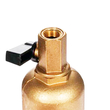 Магистральный фильтр Гейзер Бастион 7508145201 с двумя манометрами для холодной и горячей воды 3/4 - Фильтры для воды - Магистральные фильтры - Магазин стабилизаторов напряжения Ток-Про
